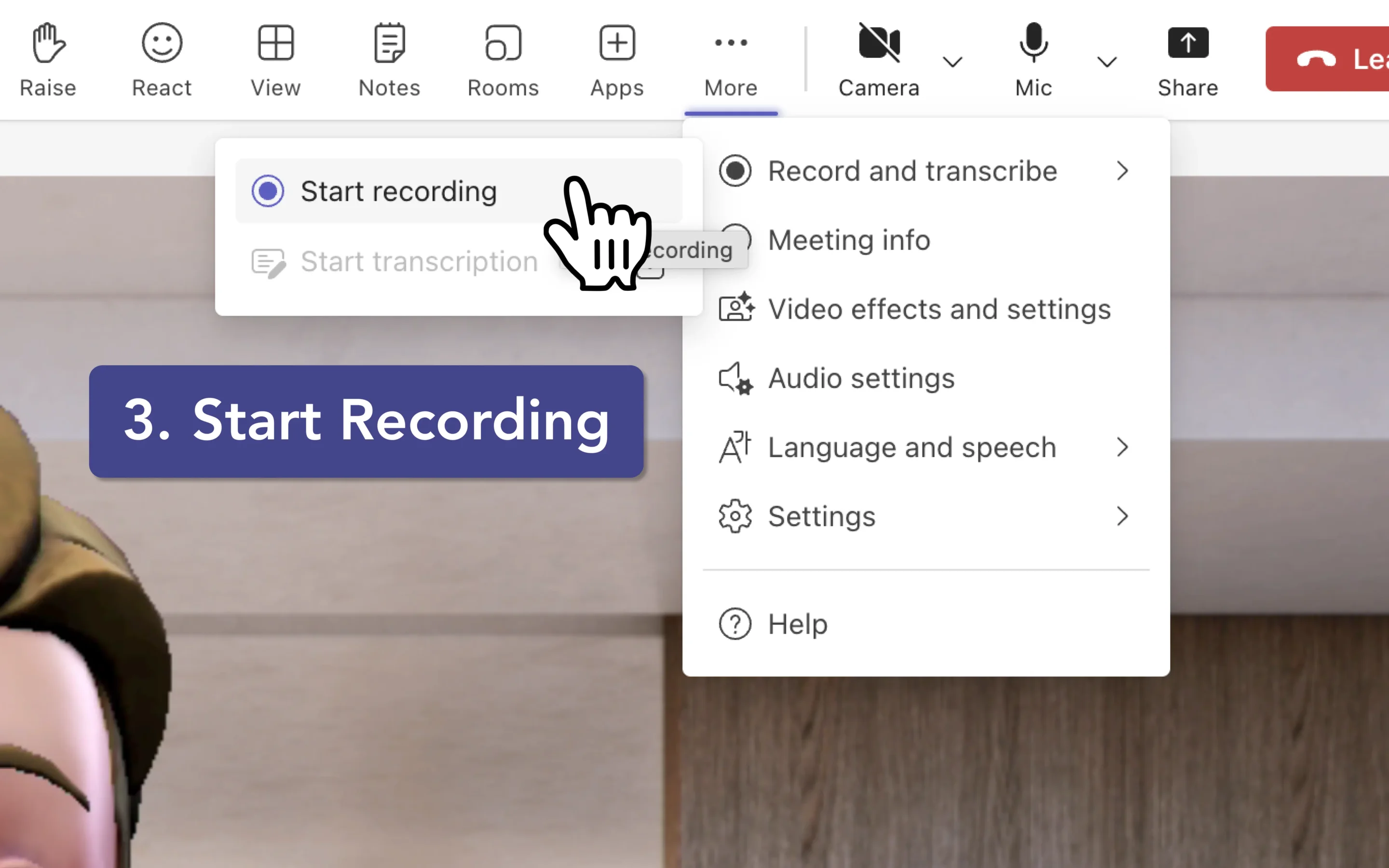 How to Record a Microsoft Teams Meeting