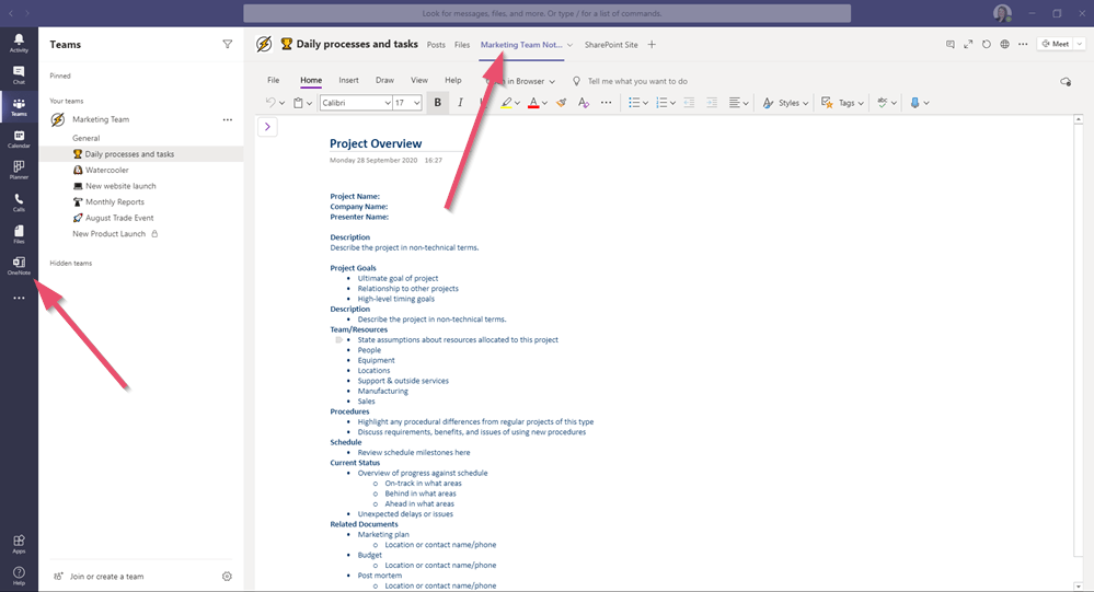 How to OneNote for Management